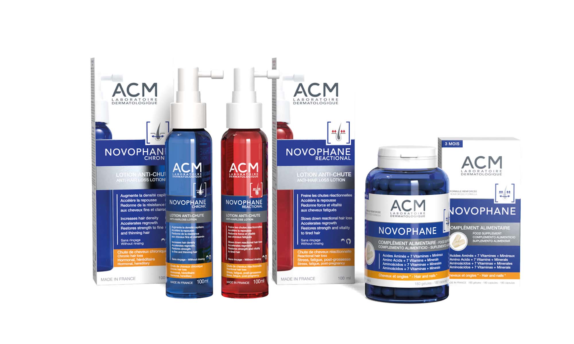 Laboratoires ACM - Identité visuelle & packaging
