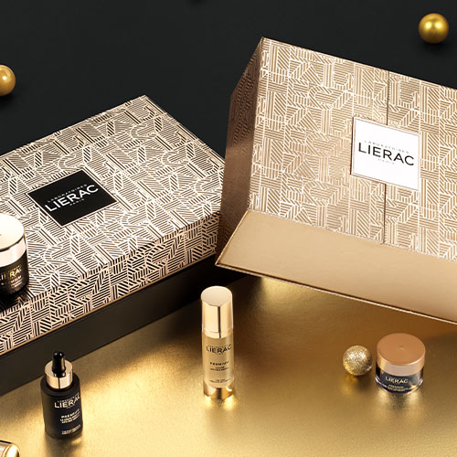 Lierac - Campagne Noël 360°, visuel, DA shooting et film